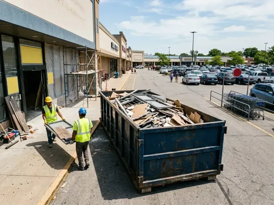 retail-store-renovation-debris-003 — frequently asked questions, Roll-off Dumpster Rentals in East Moline, IL